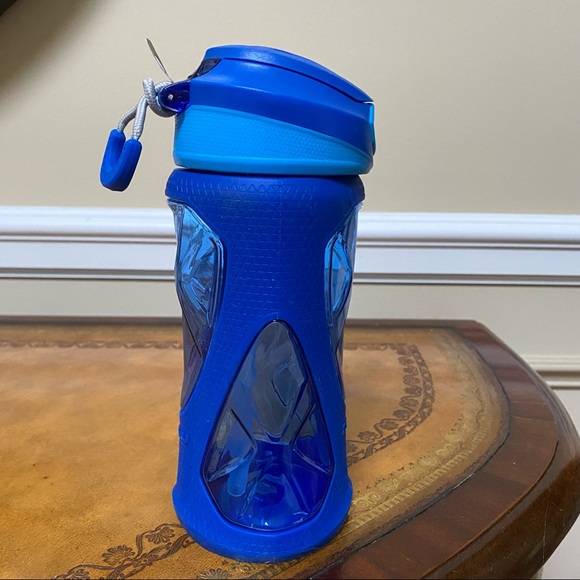 ZULU Torque 16 Fluid Ounce Blue Plastic Water Bottle with Straw Lid NEW - Picture 5 of 7